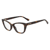 Love Moschino Brown Cellulose Propionate Cat Eye Glasses (Frames)