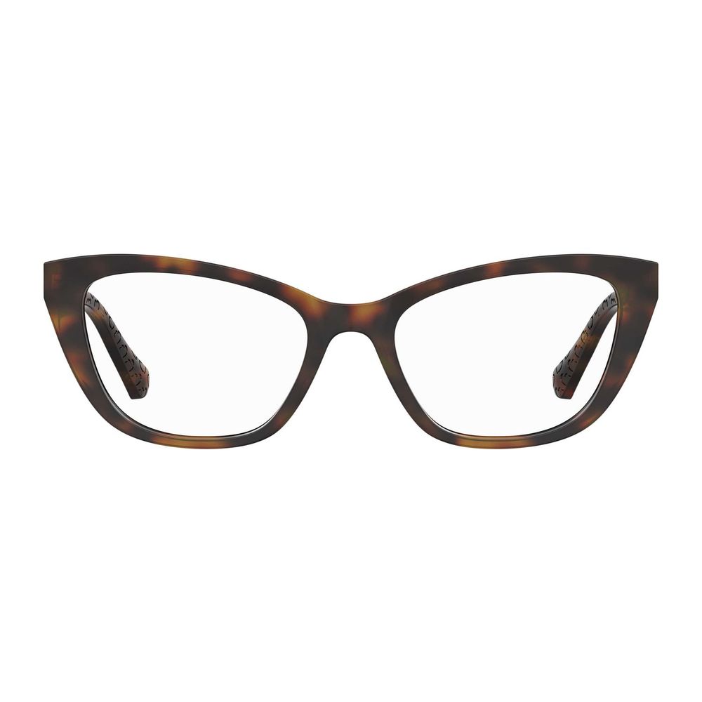 Love Moschino Brown Cellulose Propionate Cat Eye Glasses (Frames)