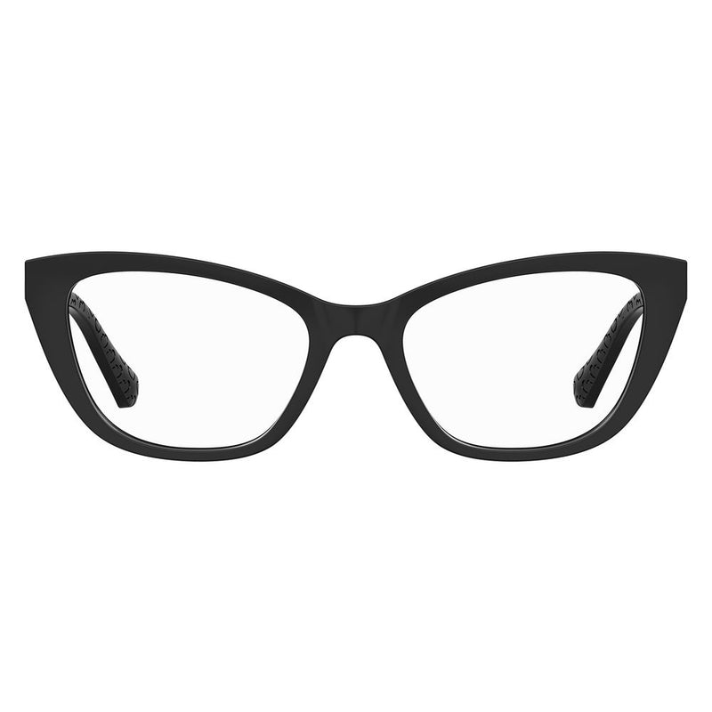 Love Moschino Black Cat Eye Glasses Frames for Women