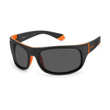 Polaroid Black Rubber Sunglasses for Men