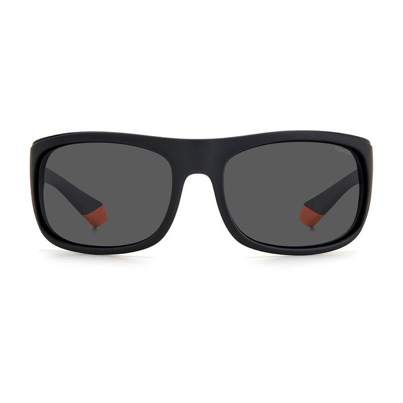 Polaroid Black Rubber Sunglasses for Men