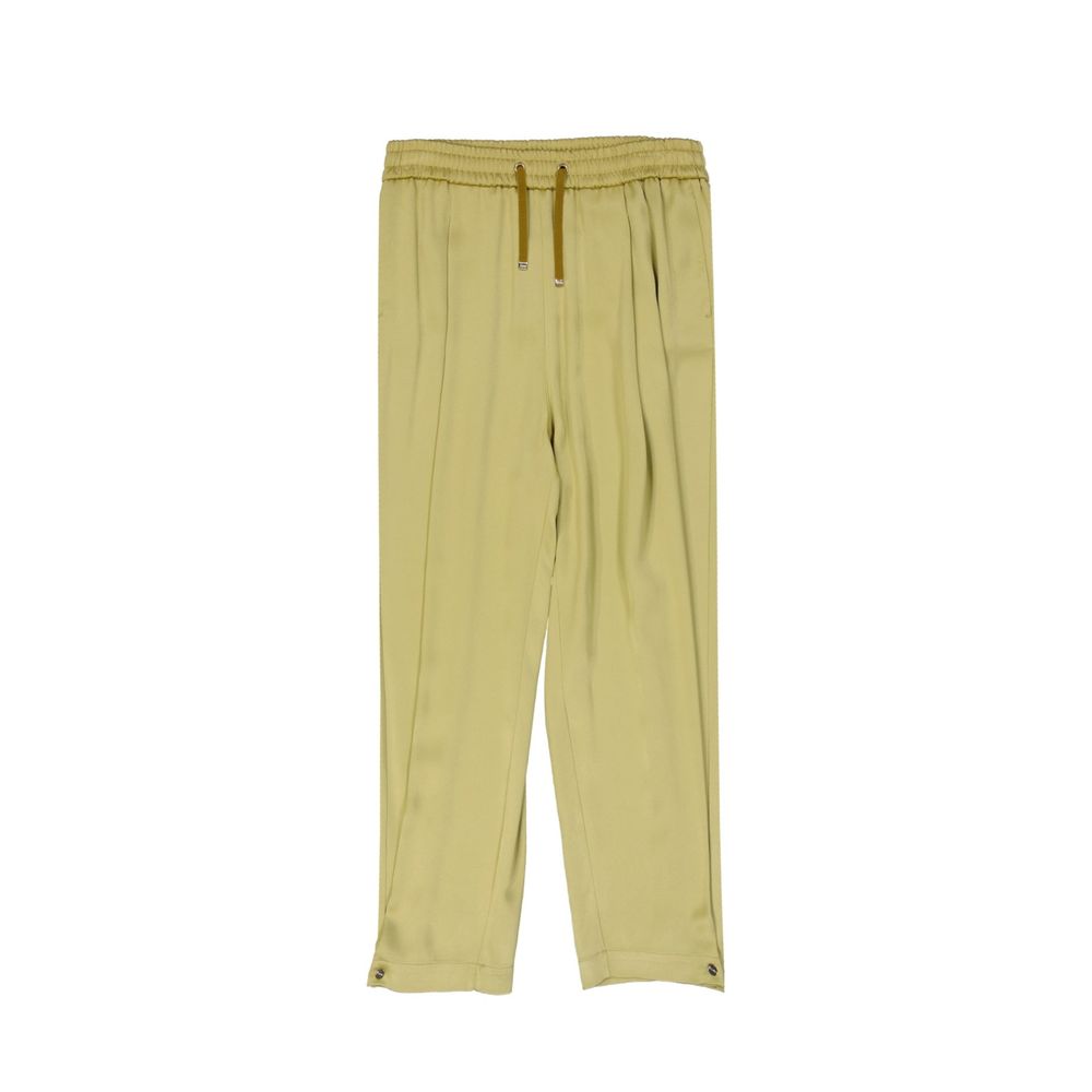 Herno Bicolor Acetate Casual Pants for Women