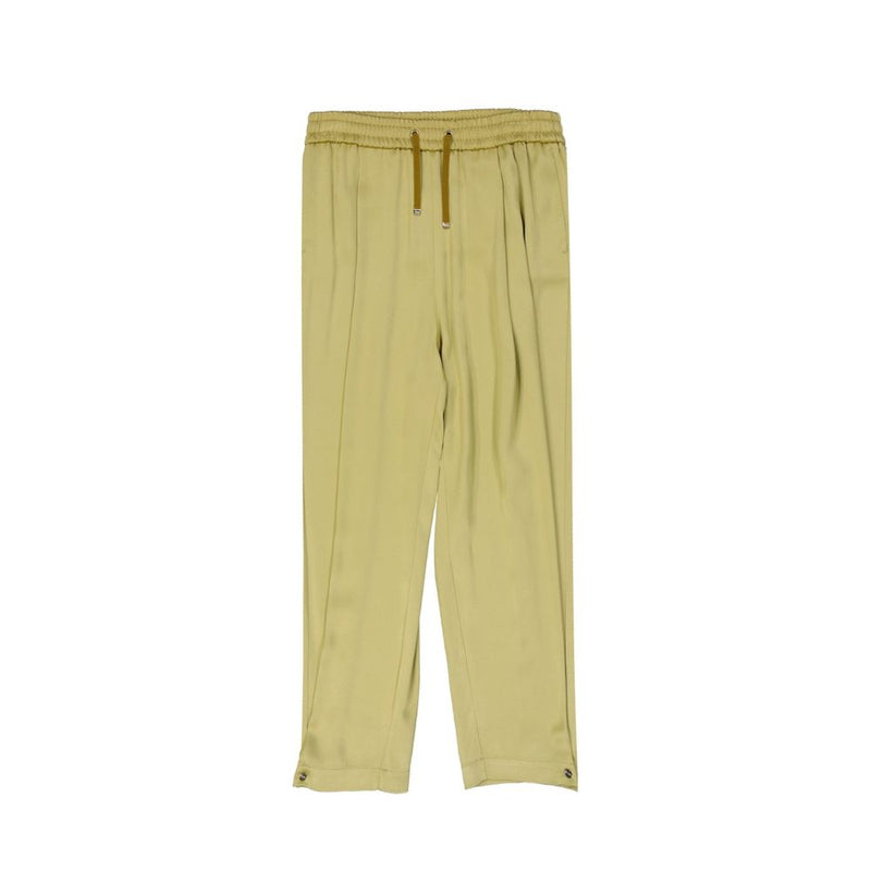 Herno Bicolor Acetate Casual Pants for Women