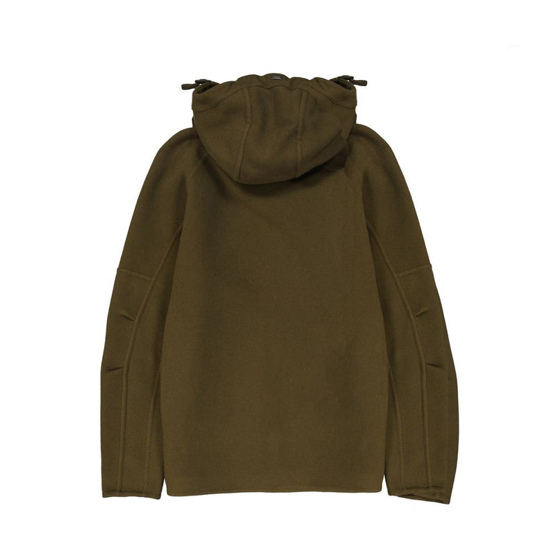 Herno tweekleurig polyamide shell-jack