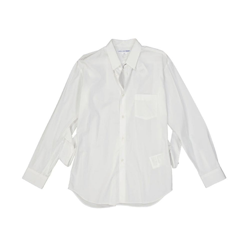 Chemise habillée Comme des Garçons en coton blanc