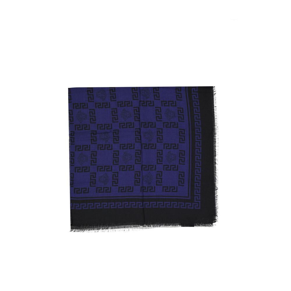 Écharpe en Modal Bleue Versace