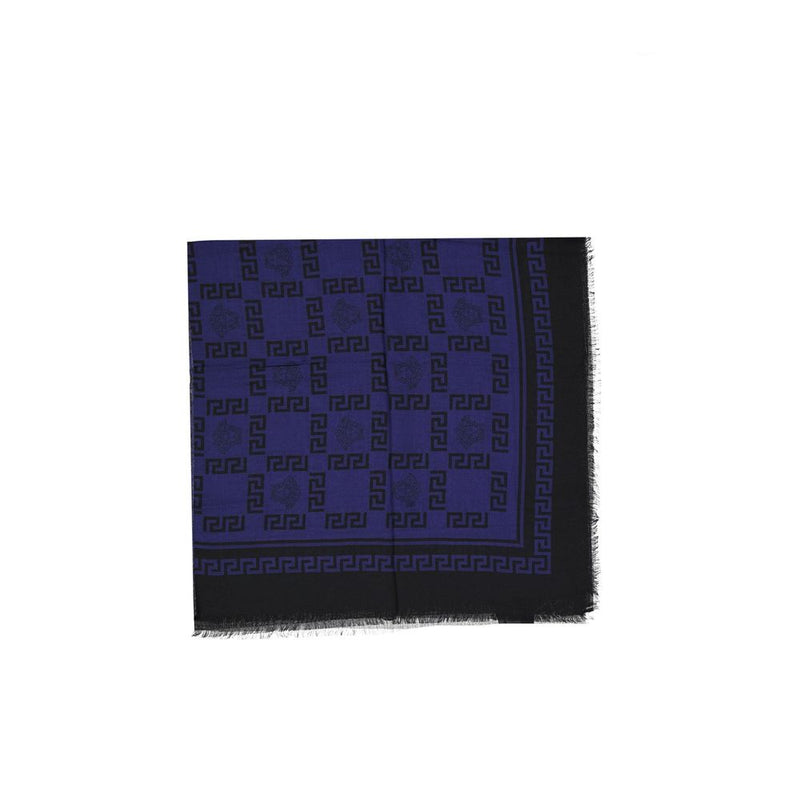 Écharpe en Modal Bleue Versace
