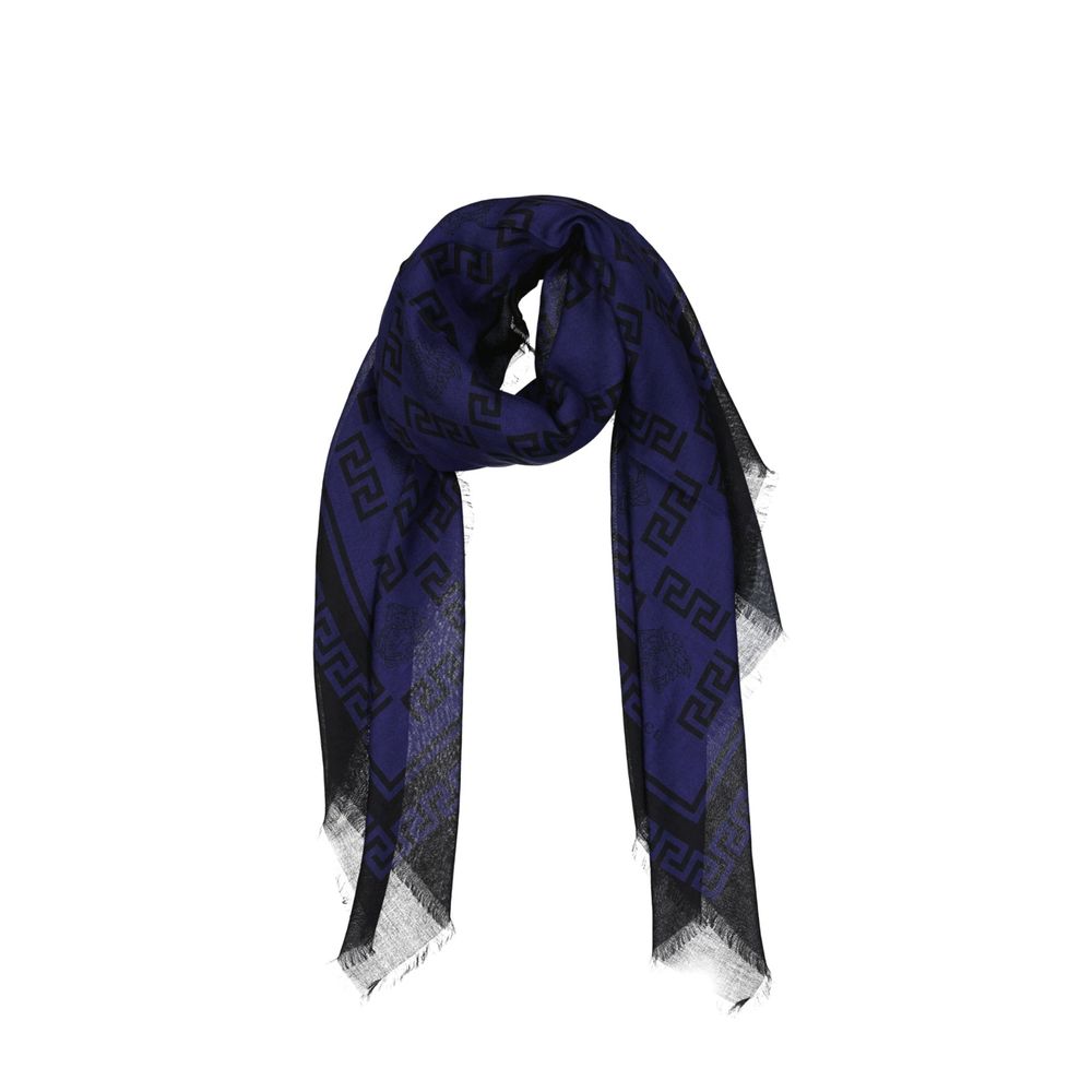 Écharpe en Modal Bleue Versace