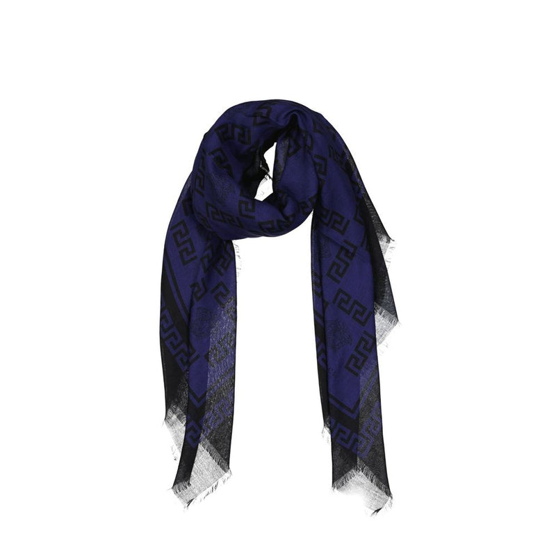 Écharpe en Modal Bleue Versace