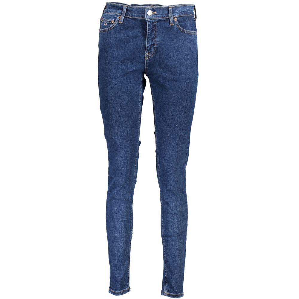 Tommy Hilfiger Nora Blue Cotton Women Skinny Jeans