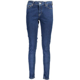 Tommy Hilfiger Nora Blue Cotton Women Skinny Jeans