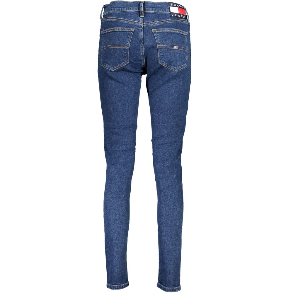 Tommy Hilfiger Nora Blue Cotton Women Skinny Jeans