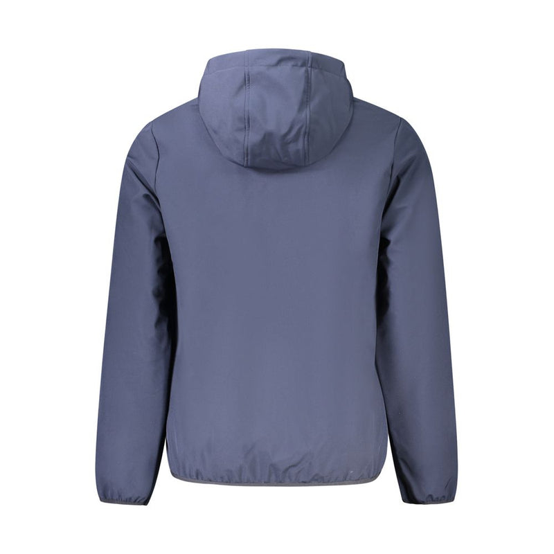 Norway 1963 Blue Polyester Men Jacket - Stylish Soft Shell