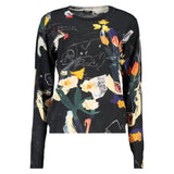 Desigual Nantes Black Viscose Women's Sweater