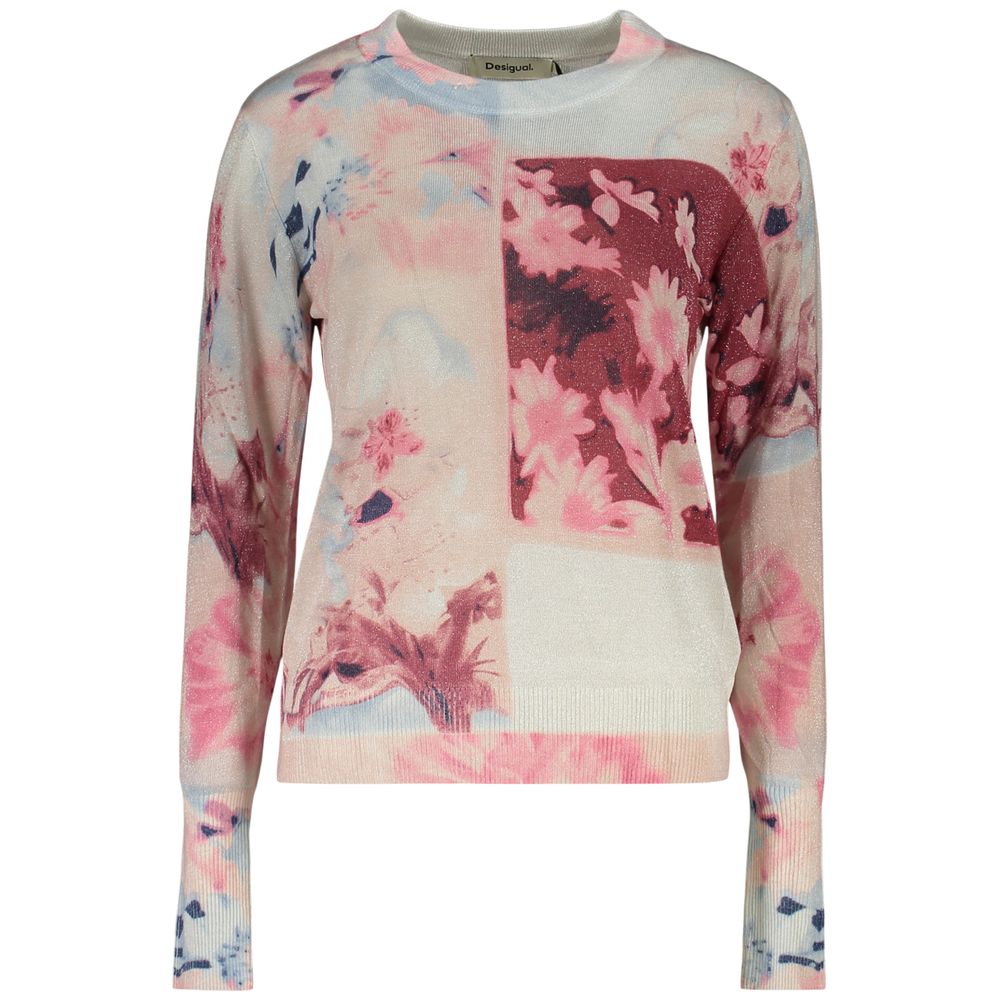 Desigual Rosa Viscosa Women's Maglia - T-Shirt Unique et Tendance