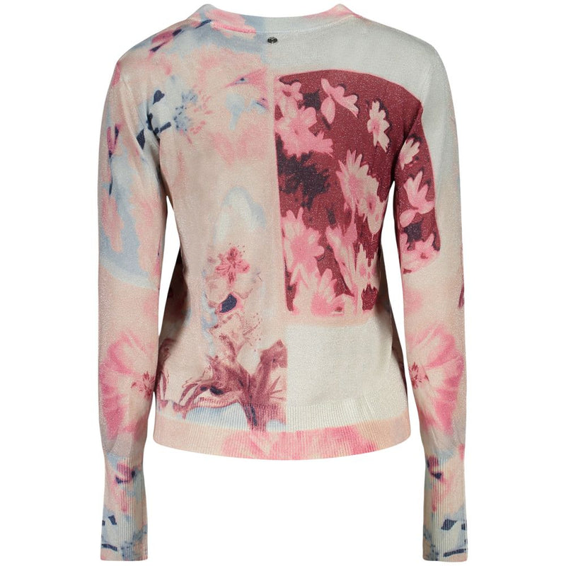 Desigual Rosa Viscosa Women's Maglia - T-Shirt Unique et Tendance