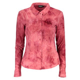 Desigual Rosso Long-Sleeved Shirt for Women