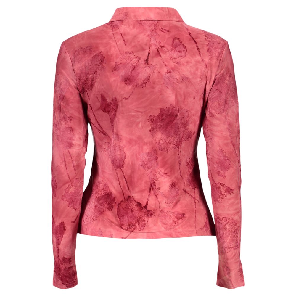 Desigual Rosso Long-Sleeved Shirt for Women