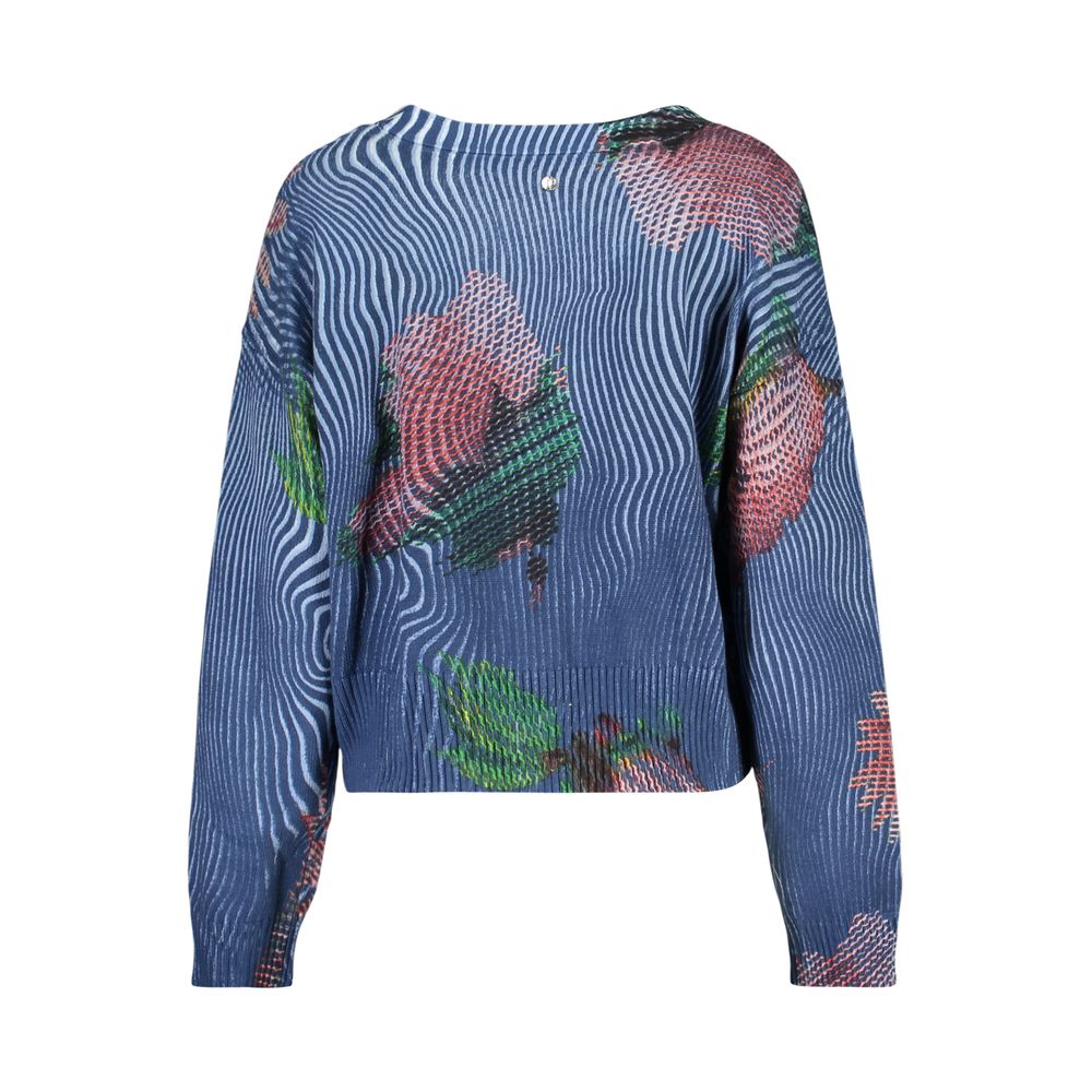 Cardigan Femme Desigual NORA en Coton Bleu