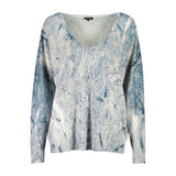 Desigual Azzurro Viscosa Femme Sweater