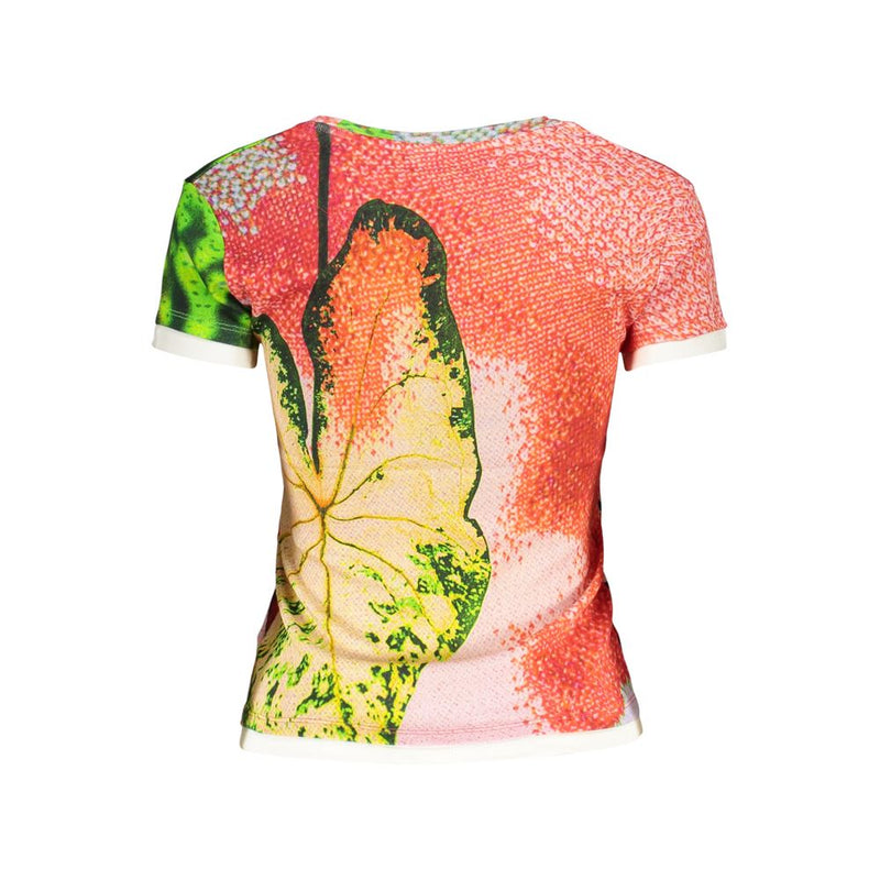 Desigual Bugs Lacroix Rosso Cotton Women T-Shirt