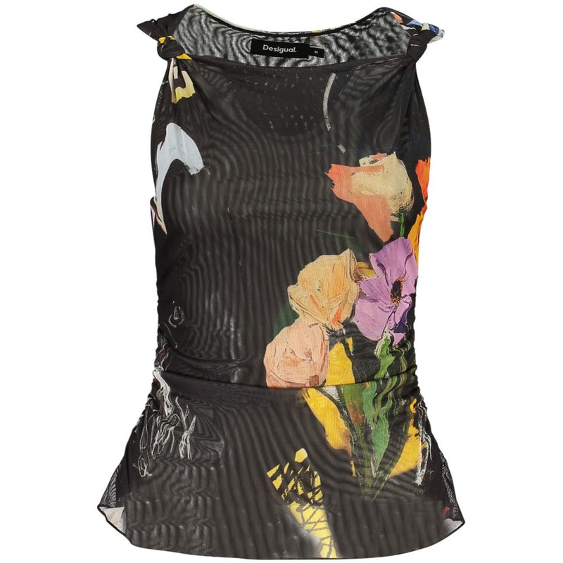 Desigual Tank Top Bruselas Noir pour Femme en Polyester
