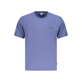 Pepe Jeans Blue Cotton Men's T-Shirt - Sustainable Style