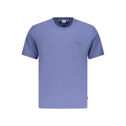 Pepe Jeans blauw katoenen T-shirt voor heren