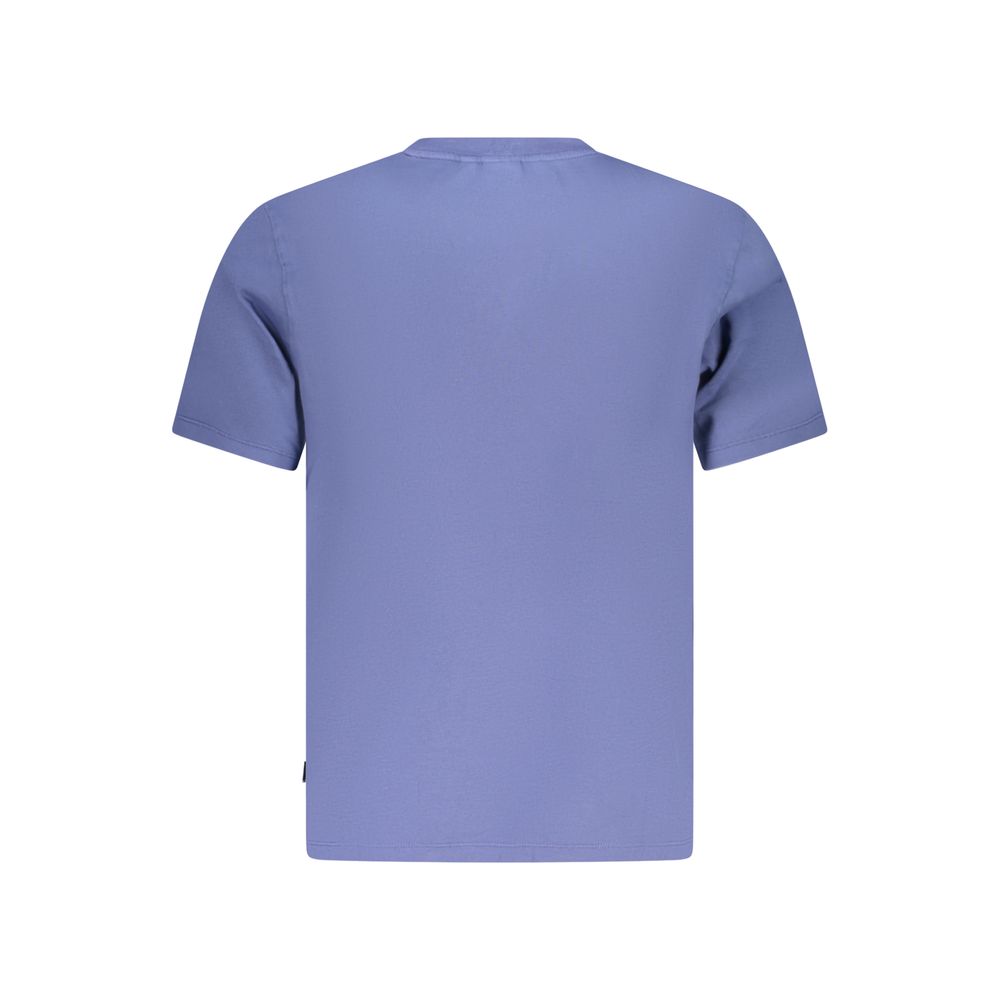 Pepe Jeans Blue Cotton Men's T-Shirt - Sustainable Style