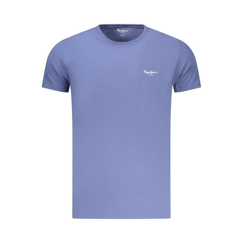 Pepe Jeans Blauw Katoenen T-shirt voor Heren