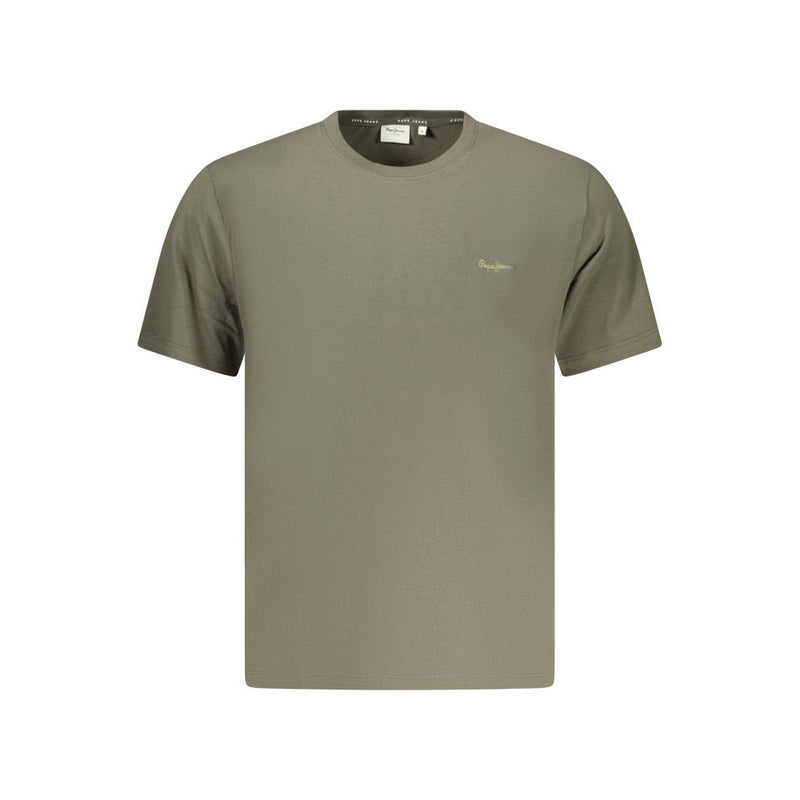 Pepe Jeans Verde Katoenen T-shirt voor Heren