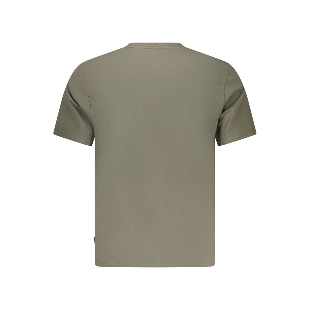 Pepe Jeans Verde T-Shirt en Coton pour Homme