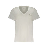 Pepe Jeans Bianco T-Shirt en Coton pour Femmes