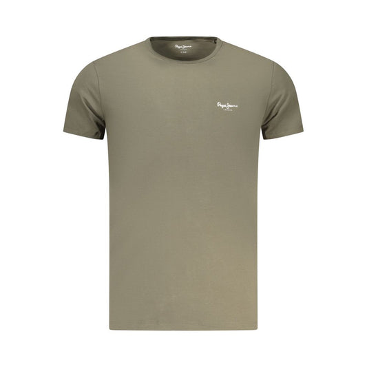 Pepe Jeans Groen Katoenen Heren T-shirt