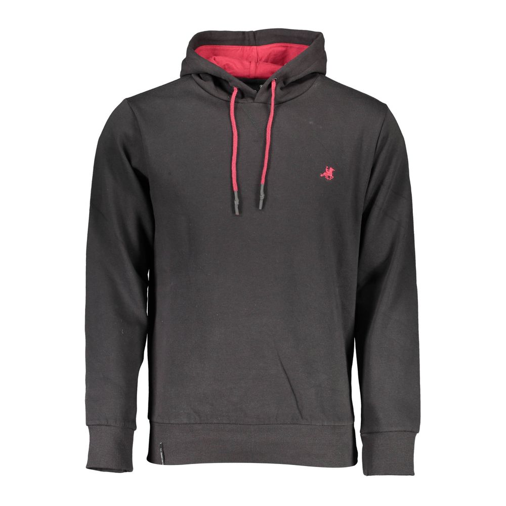 U.S. Grand Black Cotton Mens Sweatshirt - Stylish Urban Wear