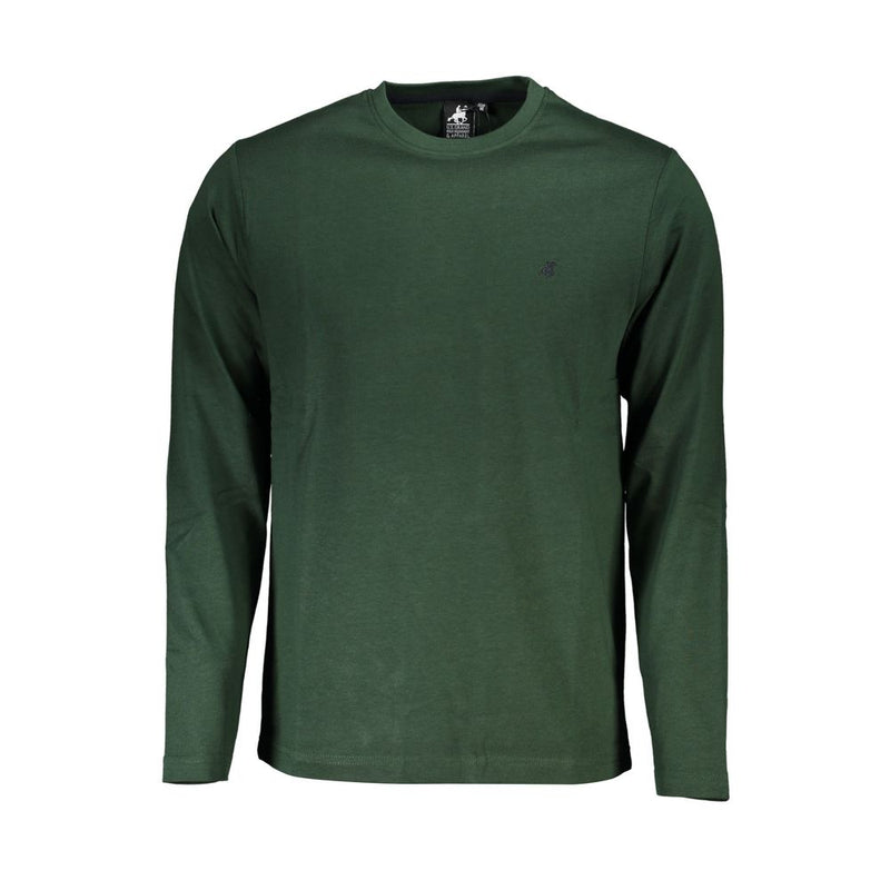U.S. Grand Verde Cotton Men T-Shirt - Long Sleeve Comfort