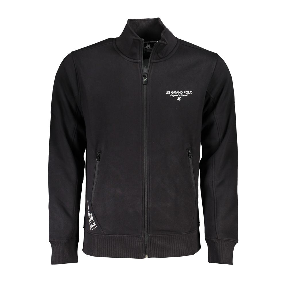 U.S. Grand Zwart Katoenen Sweatshirt voor Heren