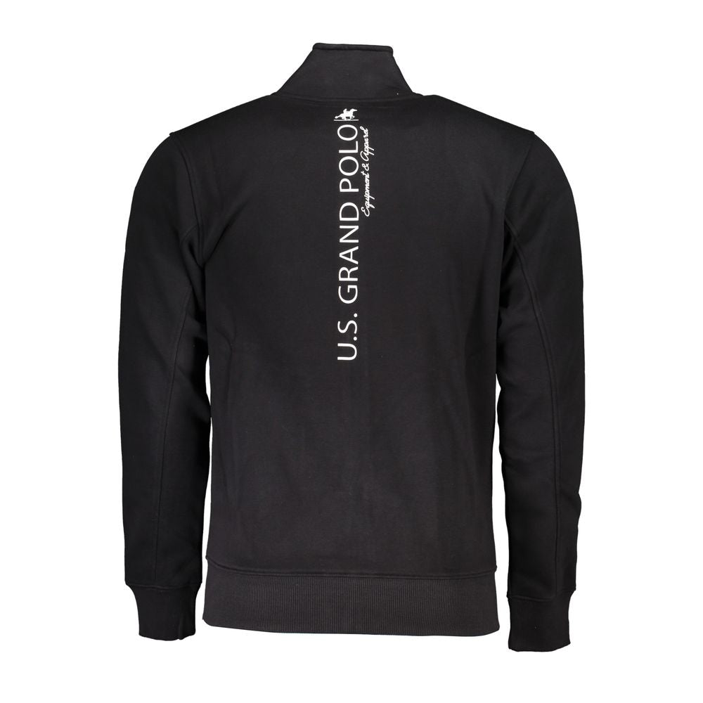 U.S. Grand Zwart Katoenen Sweatshirt voor Heren