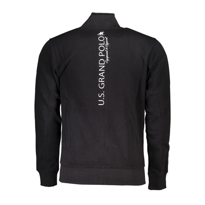 U.S. Grand Zwart Katoenen Sweatshirt voor Heren