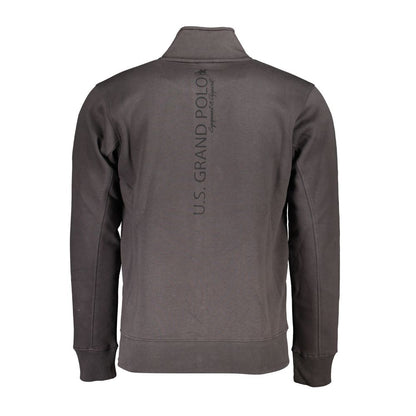 U.S. Grand Grigio Katoenen Herensweater