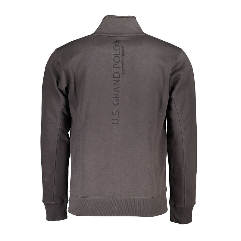 U.S. Grand Grigio Katoenen Herensweater