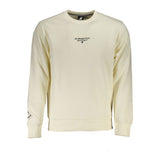 U.S. Grand White Cotton Men's Sweatshirt - Casual Chic