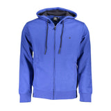 U.S. Grand Blue Cotton Men Hoodie