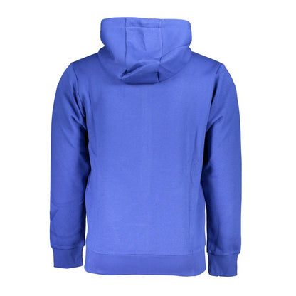 U.S. Grand blauw katoenen hoodie voor heren