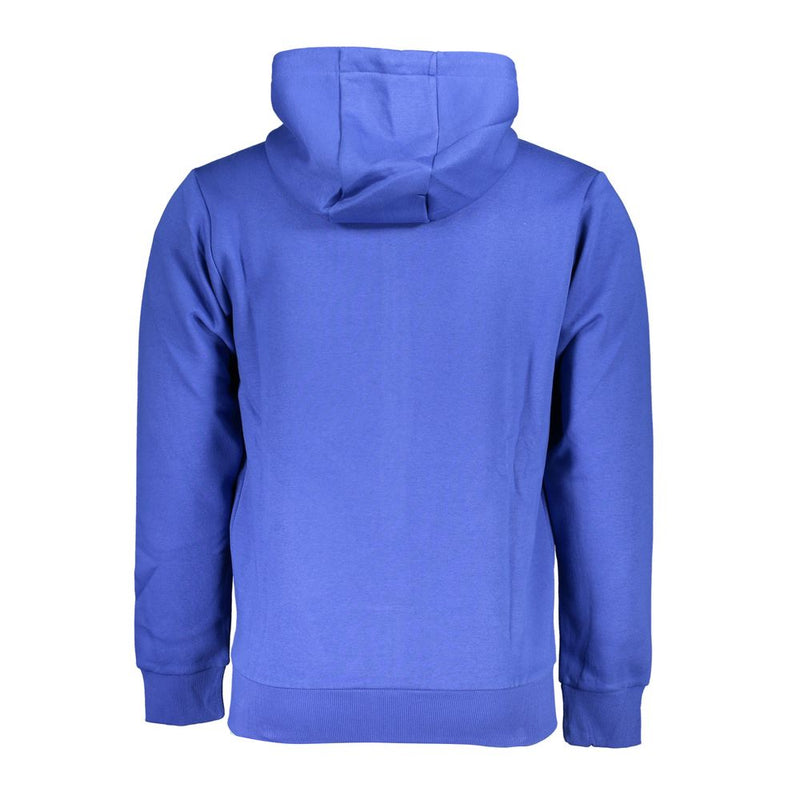 U.S. Grand Blue Cotton Men Hoodie