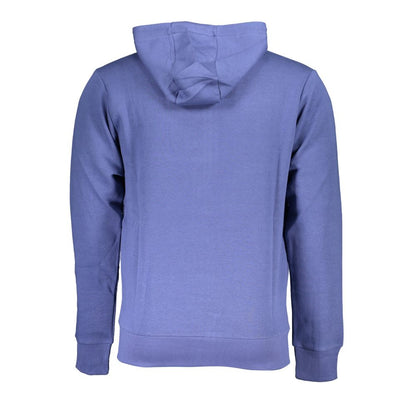 Sweat à capuche en coton bleu marine U.S. pour homme
