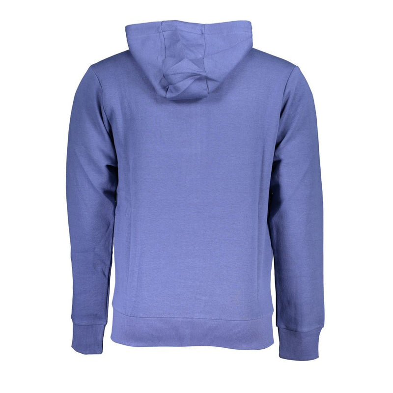U.S. Grand Blue Cotton Men's Hoodie - Stylish & Comfortable