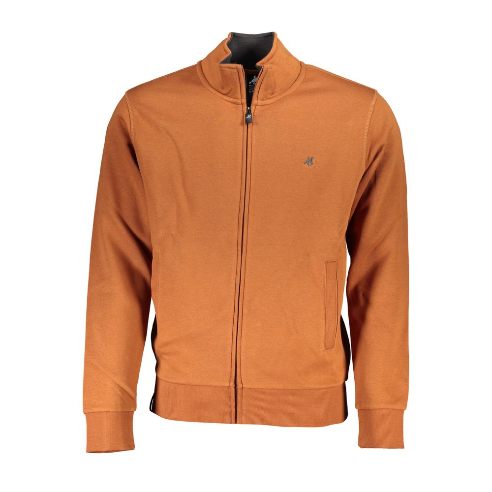 U.S. Grand Sweatshirt Marrone en Coton pour Homme