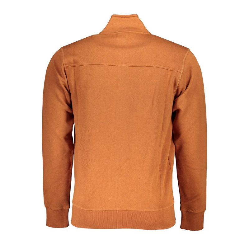 Amerikaanse Grand Marrone Katoenen Heren Sweatshirt