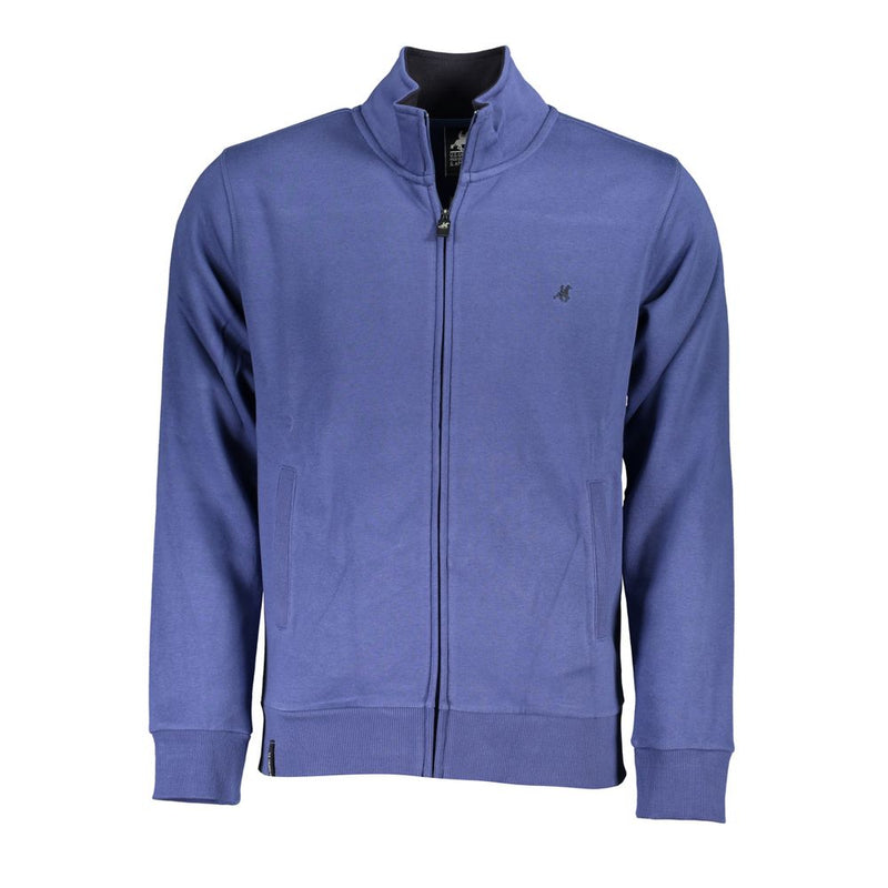 U.S. Grand Blue Cotton Men's Sweatshirt - Stylish & Comfortable